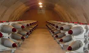 B61 bombs in storage (Source: US Govt)