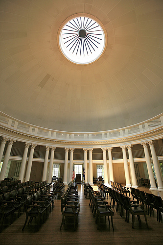 Dome Room Inside the Rotunda at the University of Virginia