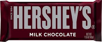 A Hershey bar -- today, even better tasting. Source: Hershey.com