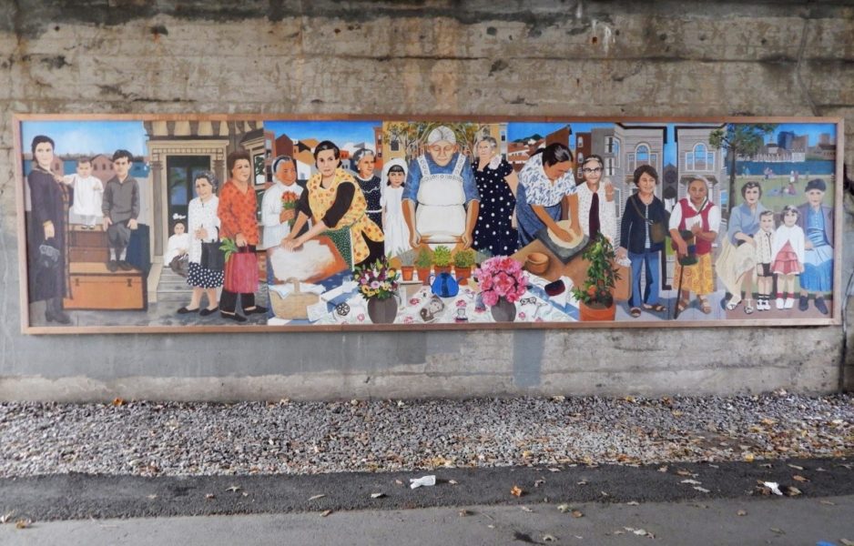 East Boston murals celebrating the community’s immigrant identity.
