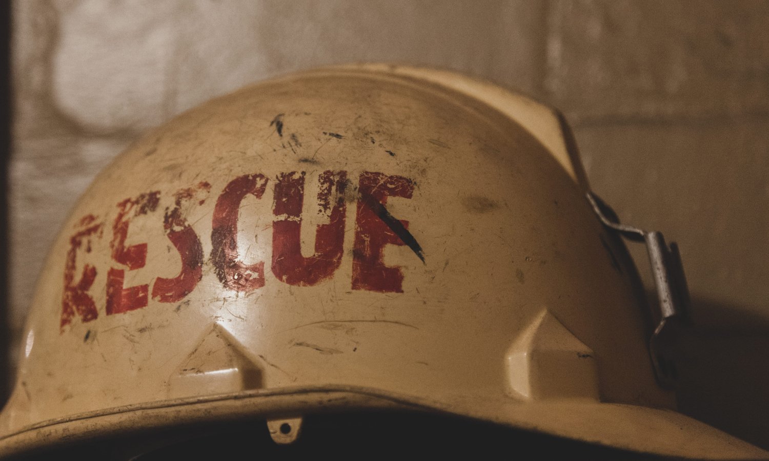 Hardhats of the Rescue and Recovery Effort