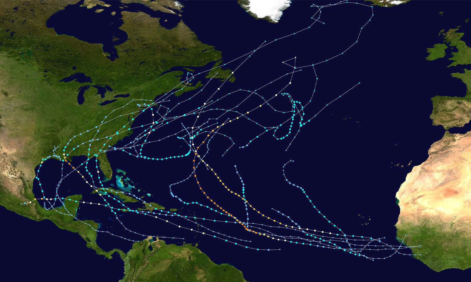 US Got “Lucky” with 2021 Hurricane Season—3rd Most Active in Recorded ...