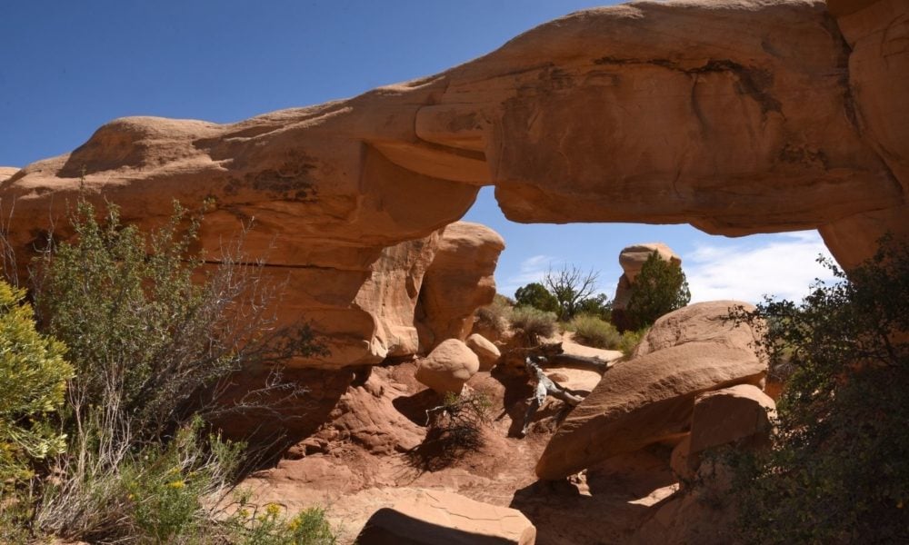 Rock formation at Grand Staircase-Escalante National Monument