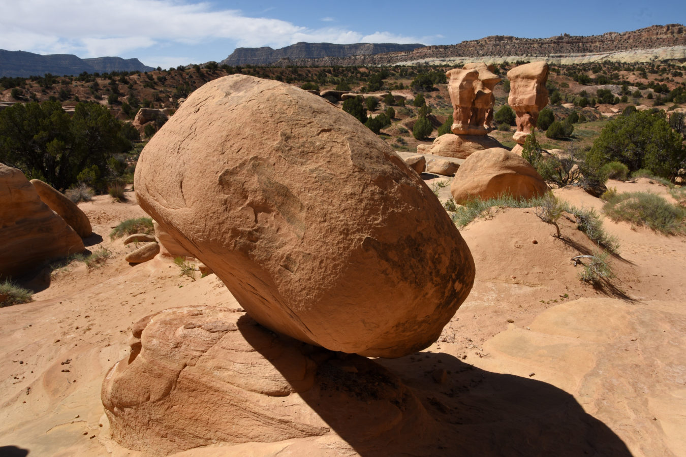 Teetering rock formation, Grand Staircase-Escalante National Monument