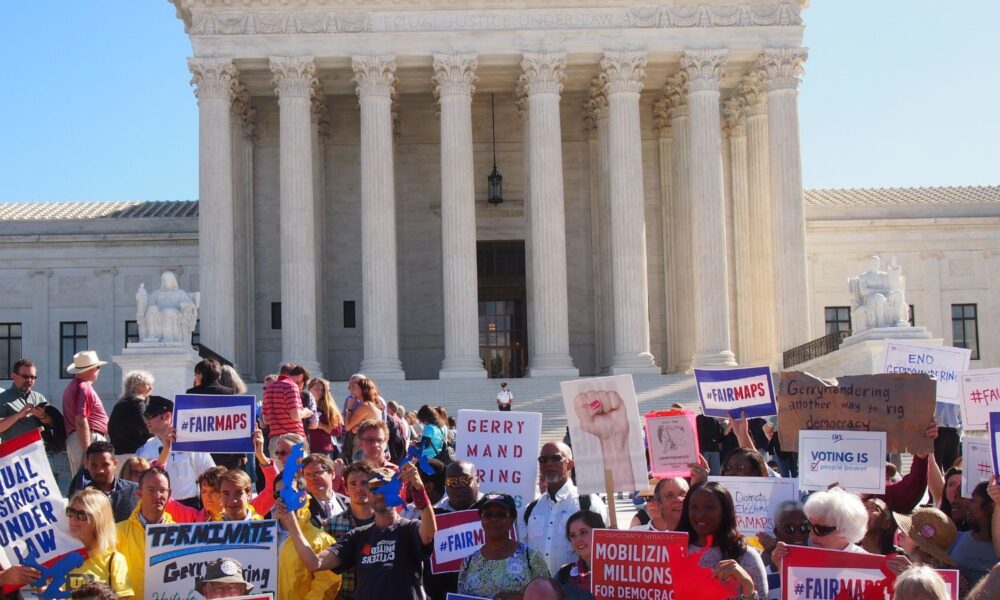 protests outside US supreme court