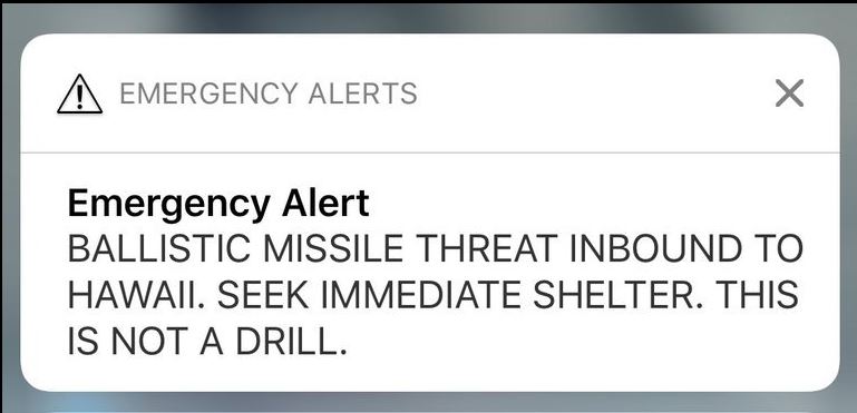 The texts loved ones sent during the Hawaii missile alert mishap