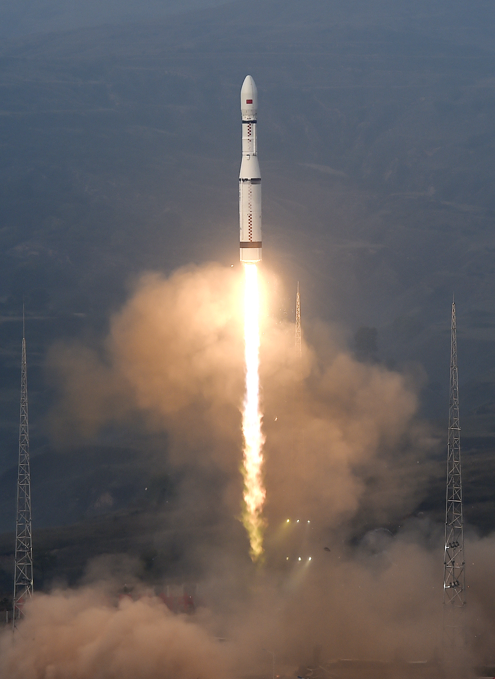 Long March 6 satellite launcher (Source: Xinhua)
