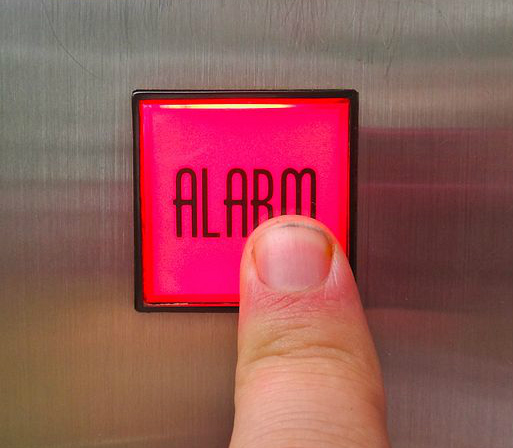 alarm button