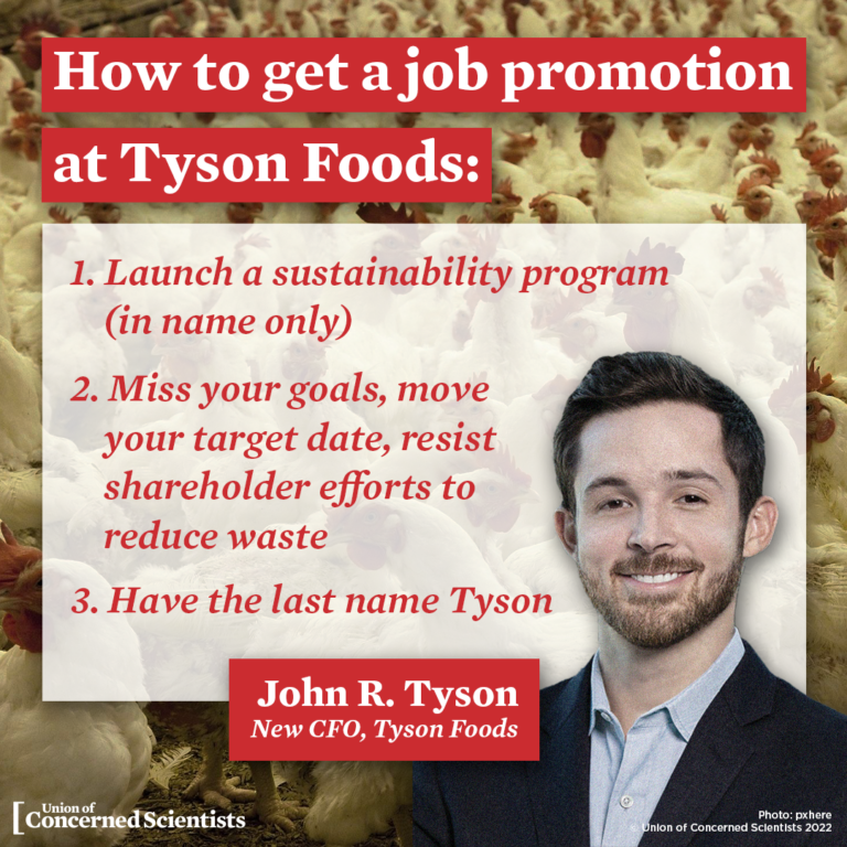 Tyson Foods’ New CFO Demonstrates How To Fail Up - Union Of Concerned ...