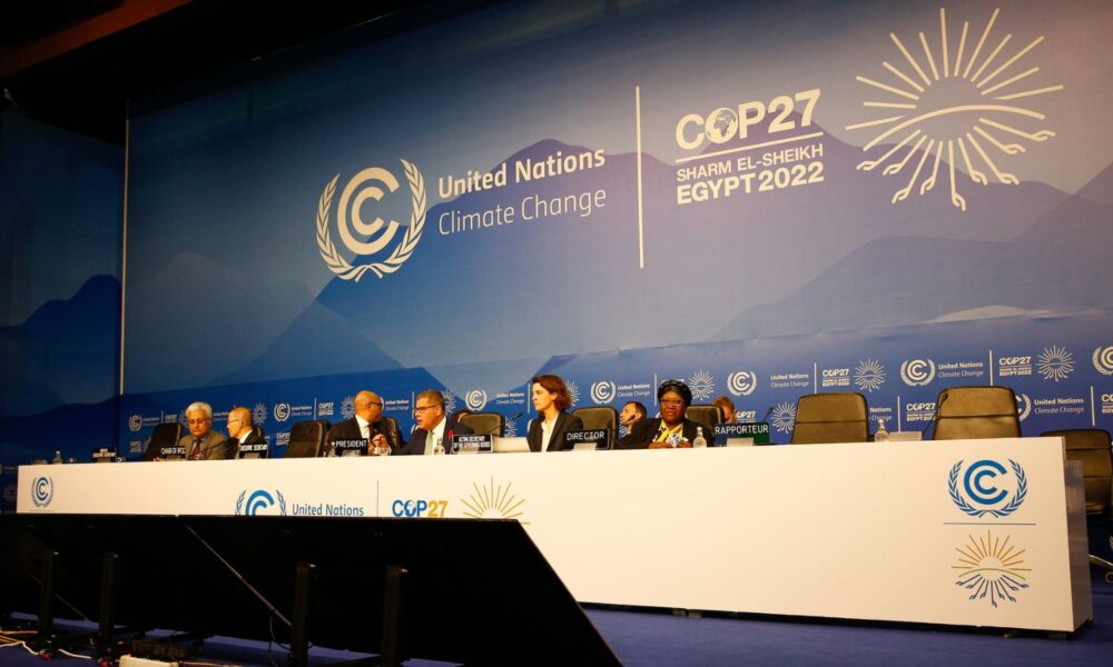 session at COP27