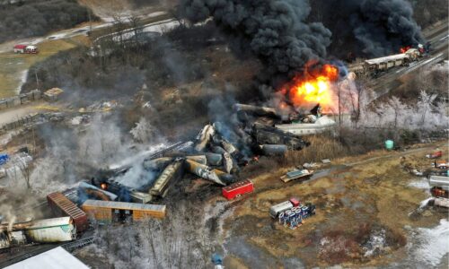 Train derailment in East Palestine, OH Feb. 2023