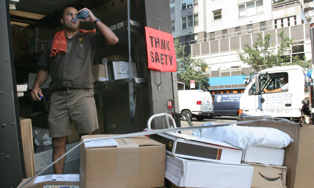 Summer was always a heat and health risk for UPS workers. Then