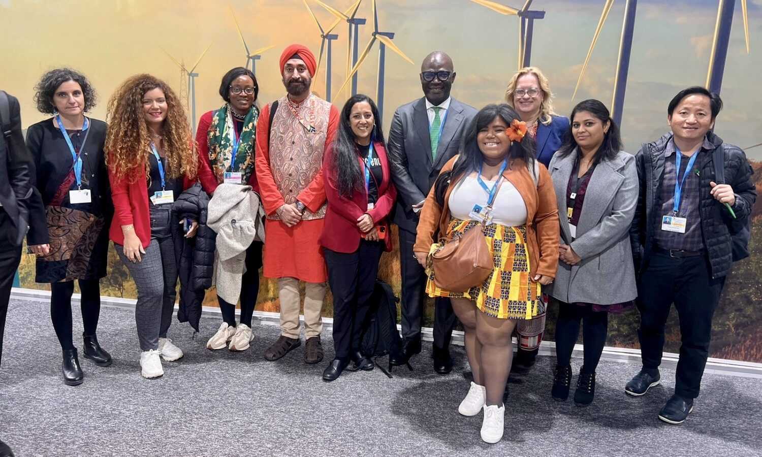 Global civil society representatives meet with new UN Fund for Loss and Damage Executive Director Ibrahima Cheikh Diong. 